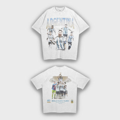 Lionel Messi - Loose Fit Heavyweight T-Shirt