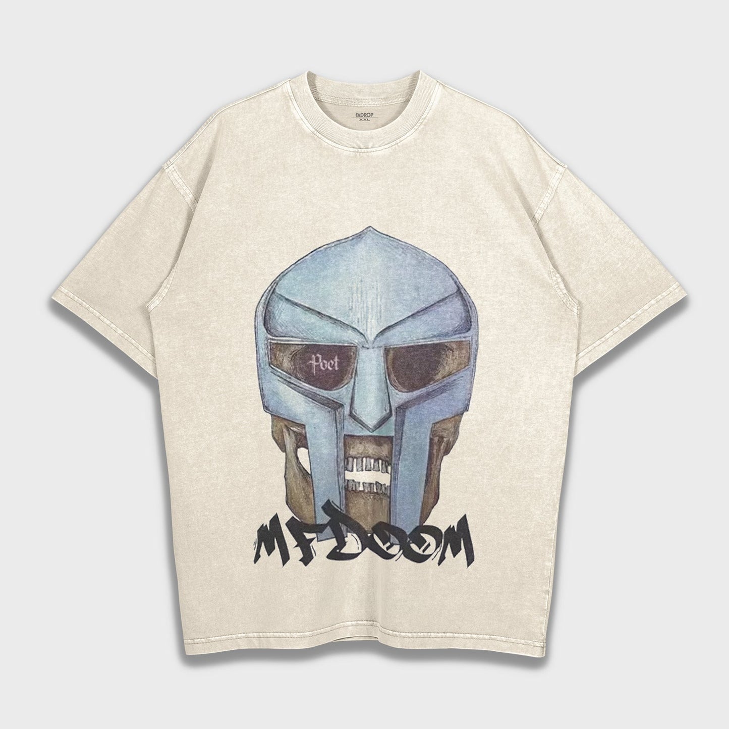 MF DOOM - Loose Fit Heavyweight T-Shirt