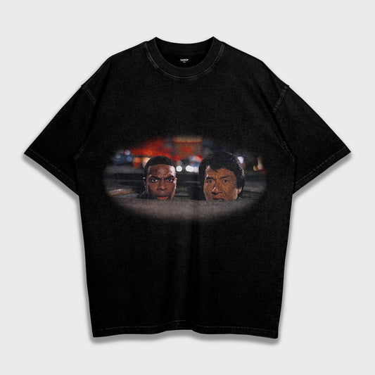 Rush Hour 2 - Loose Fit Heavyweight T-Shirt