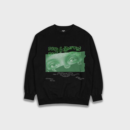 No Limit - Loose Fit Heavyweight Sweatshirt