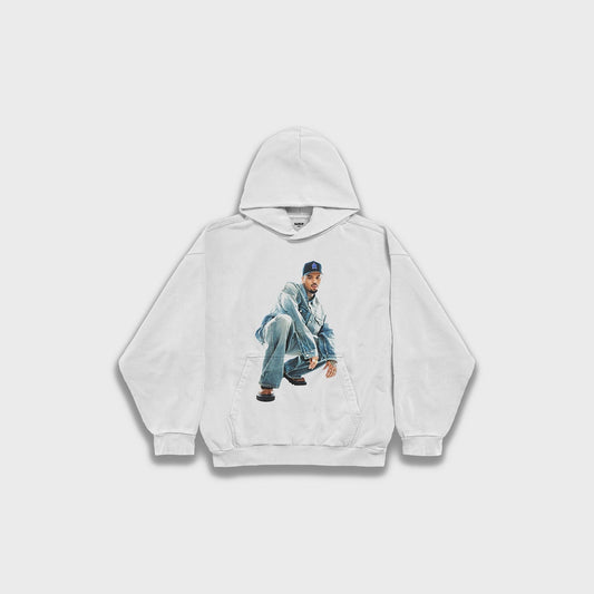 Chris Brown - Loose Fit Heavyweight Hoodie