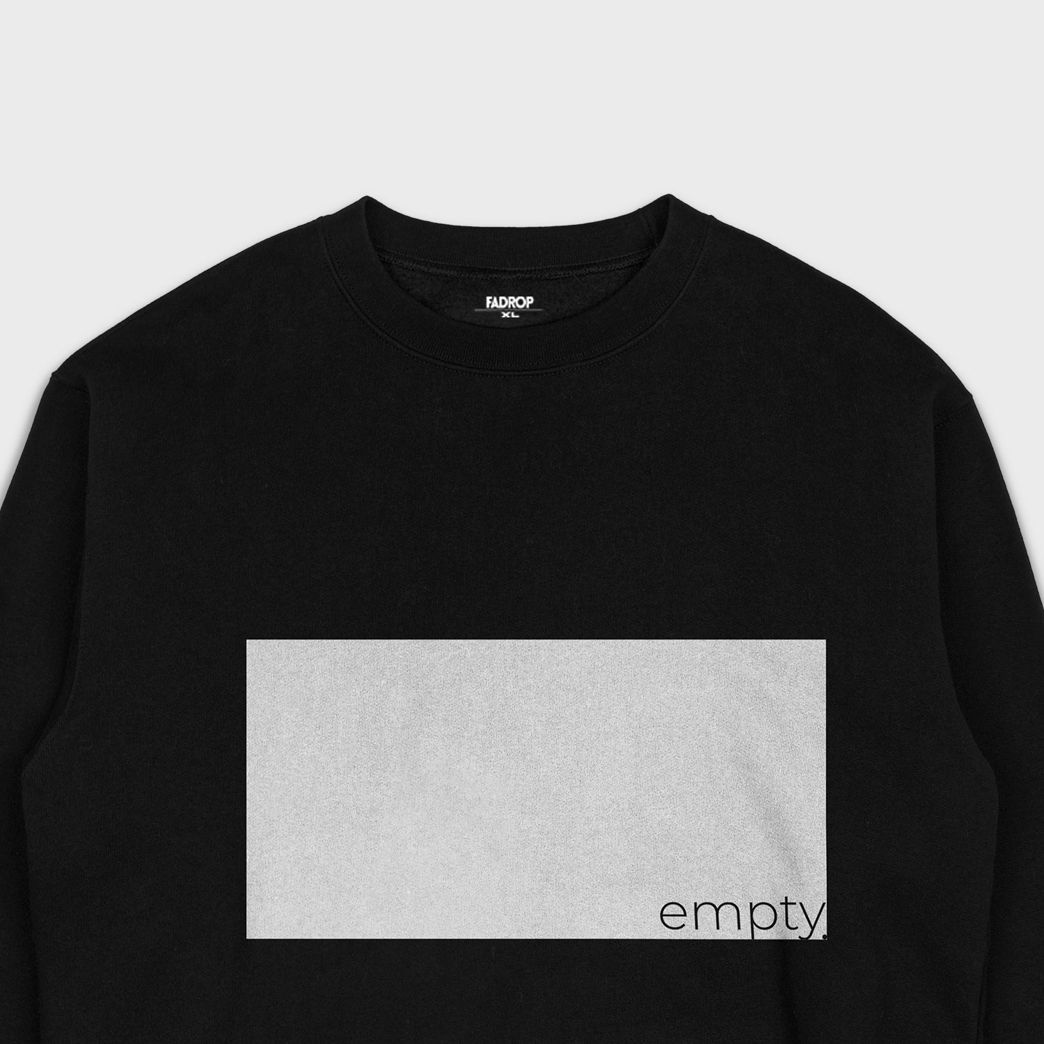 Empty. - Loose Fit Heavyweight Sweatshirt