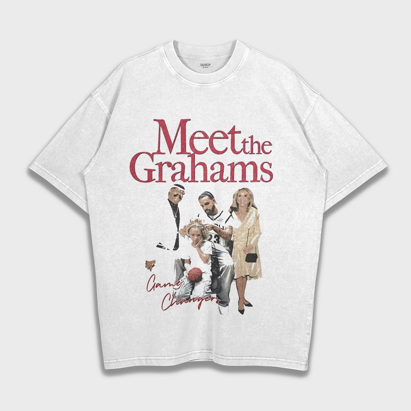 Meet the grahams - Loose Fit Heavyweight T-Shirt