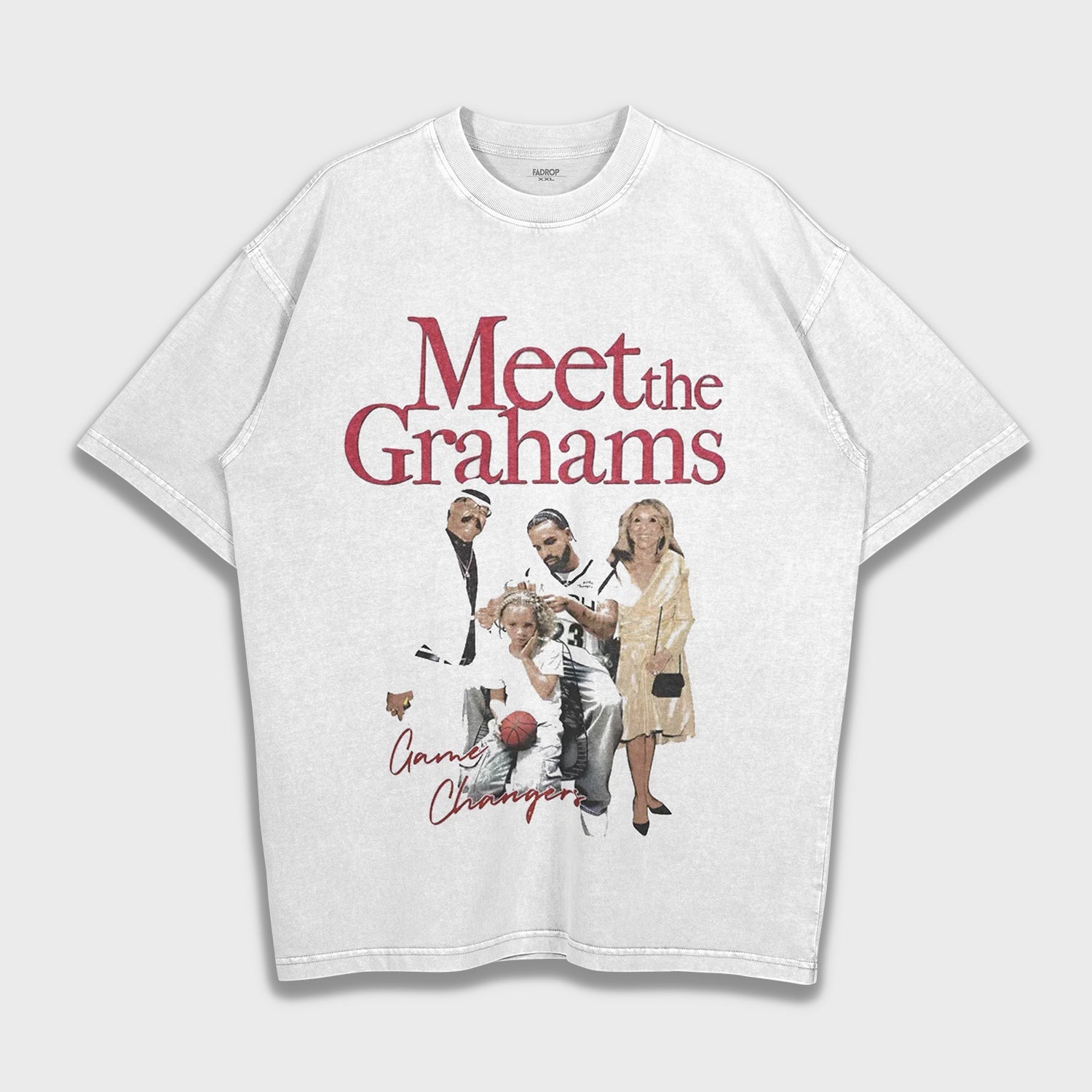 Meet the grahams - Loose Fit Heavyweight T-Shirt