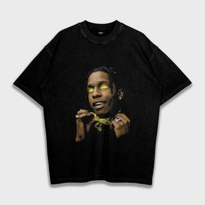 A$AP Rocky - Loose Fit Heavyweight T-Shirt