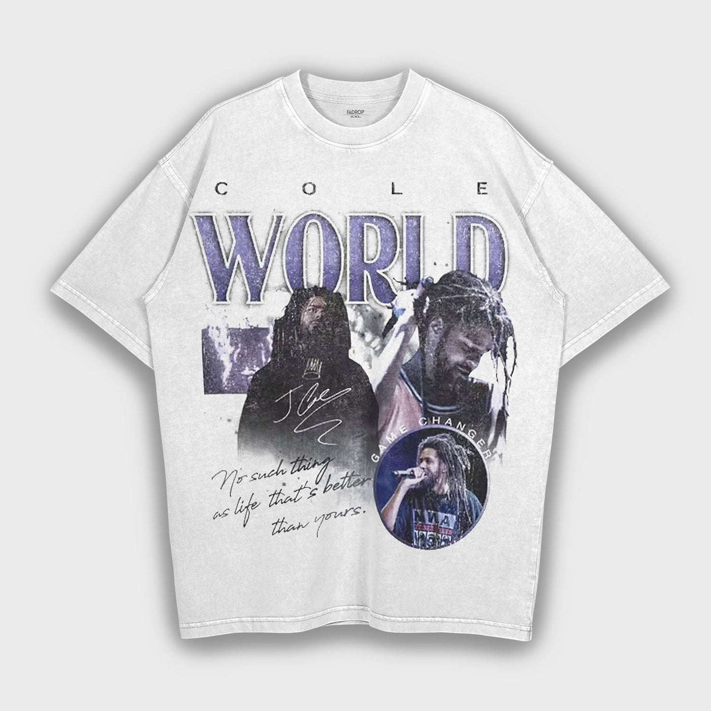 J. Cole - Loose Fit Heavyweight T-Shirt