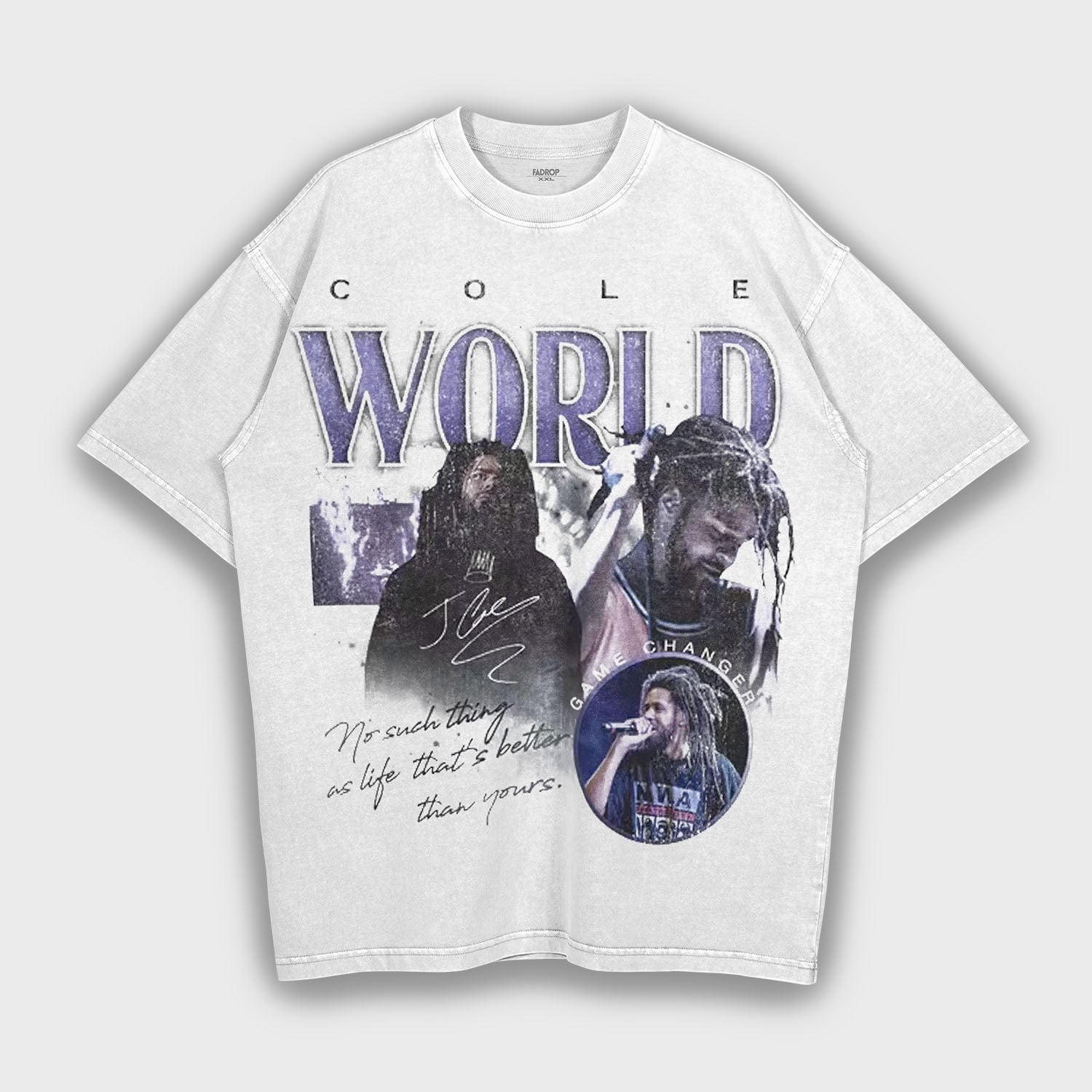J. Cole - Loose Fit Heavyweight T-Shirt