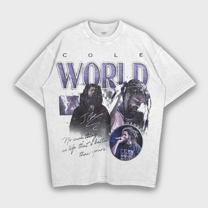 J. Cole - Loose Fit Heavyweight T-Shirt