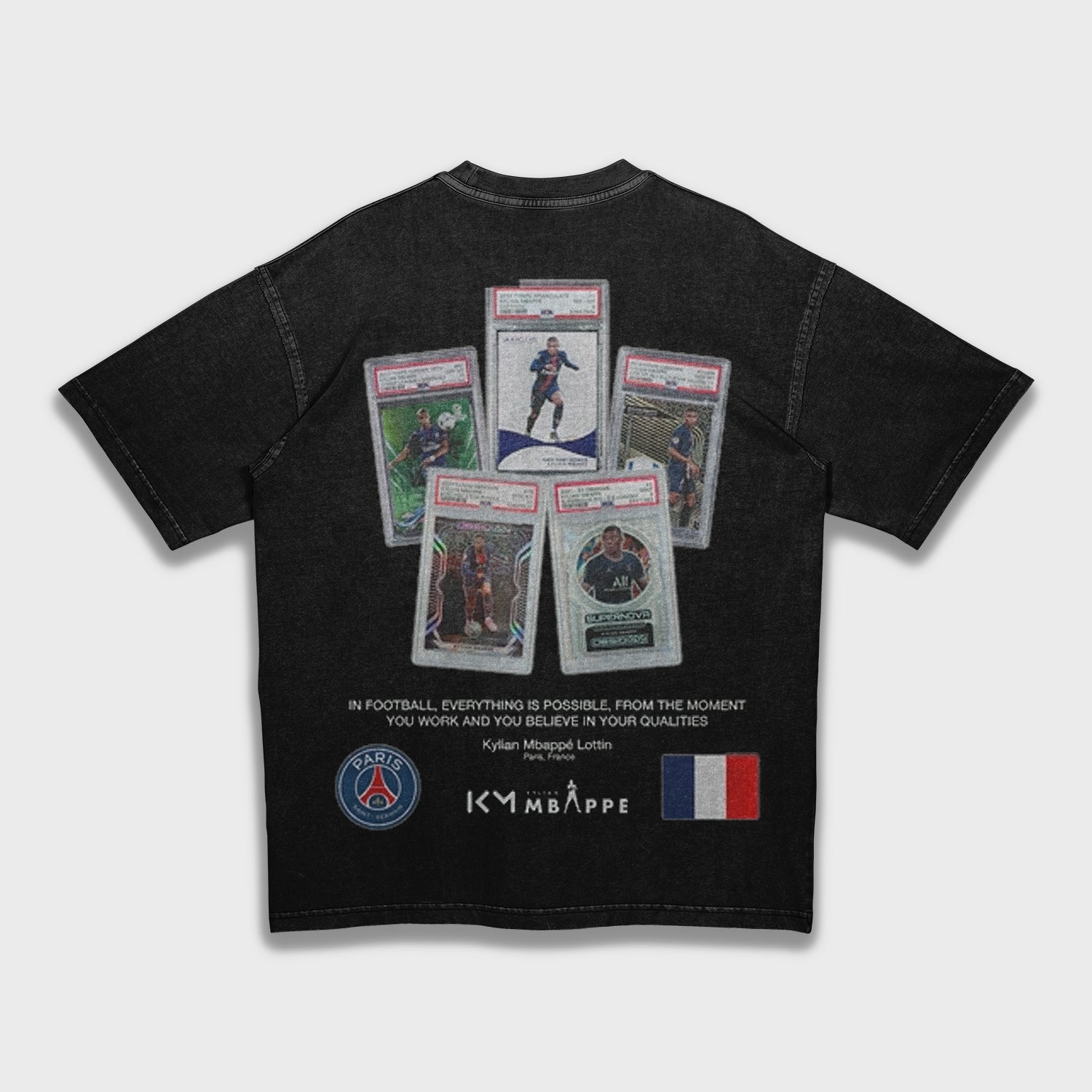 Kylian Mbappé - Loose Fit Heavyweight T-Shirt