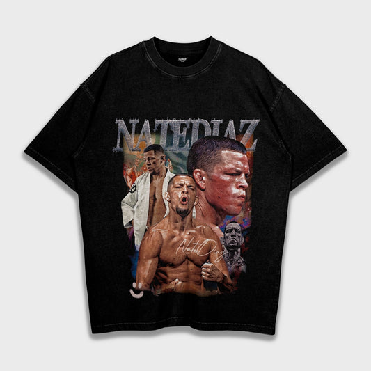 Nate Diaz - Loose Fit Heavyweight T-Shirt