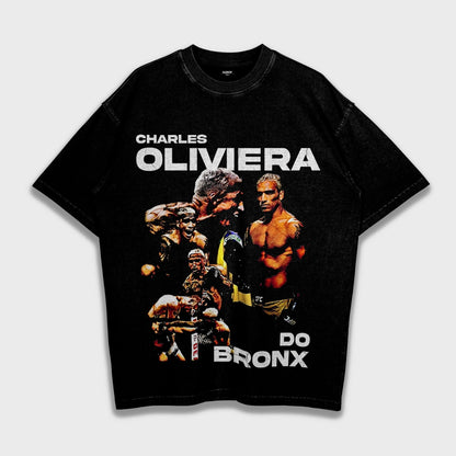 Charles Oliveira - Loose Fit Heavyweight T-Shirt
