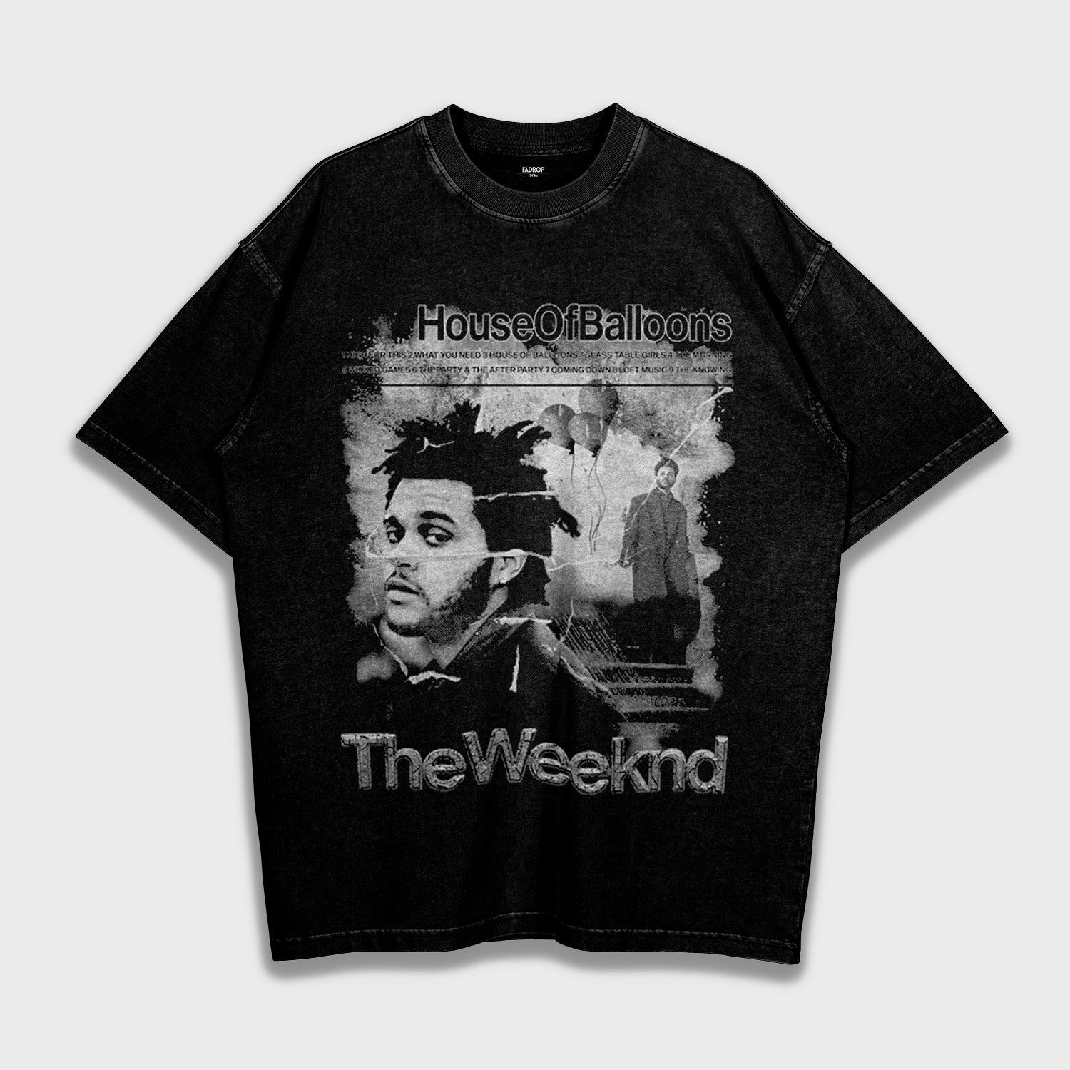 The Weeknd - Loose Fit Heavyweight T-Shirt