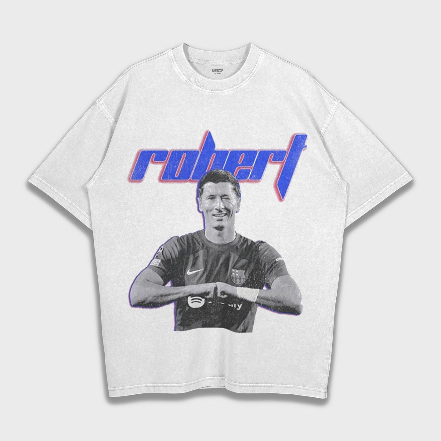 Robert Lewandowski - Loose Fit Heavyweight T-Shirt