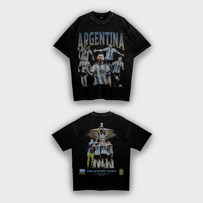 Lionel Messi - Loose Fit Heavyweight T-Shirt
