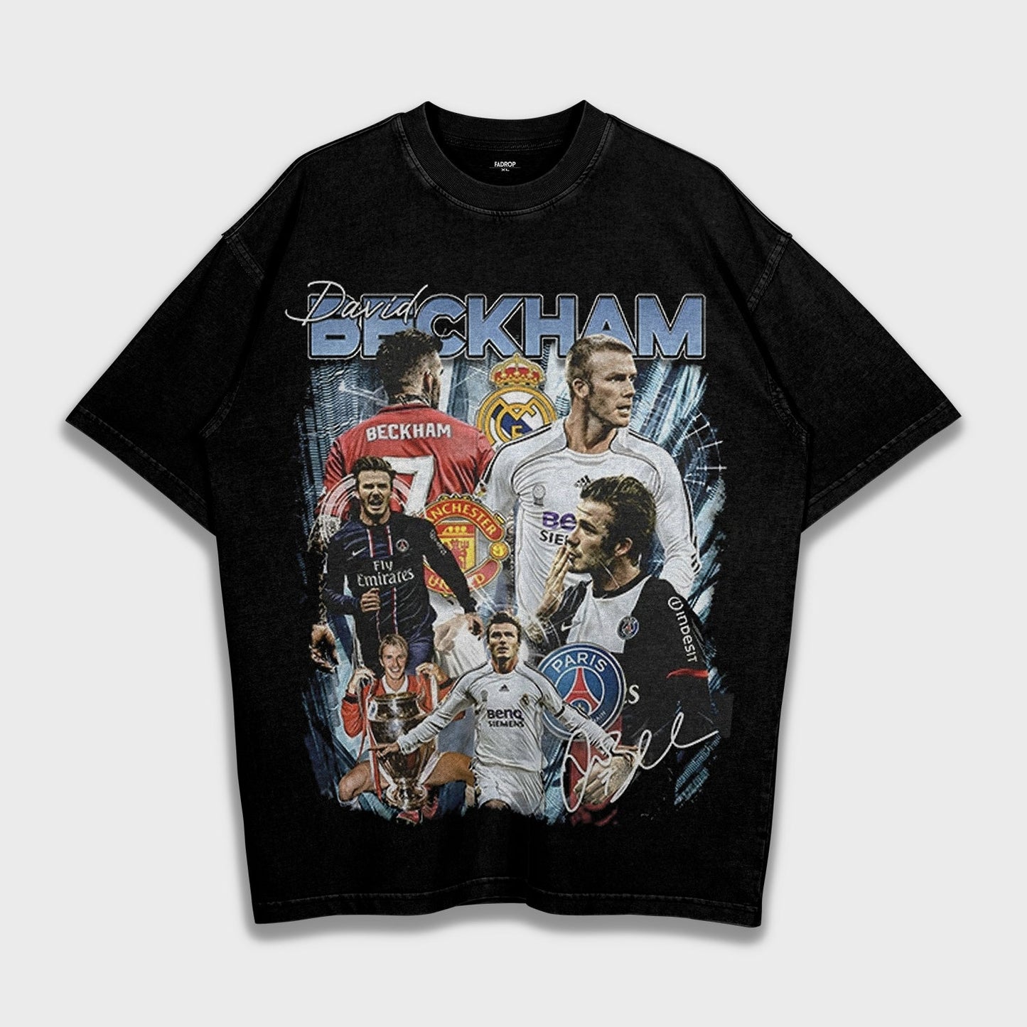 David Beckham - Loose Fit Heavyweight T-Shirt