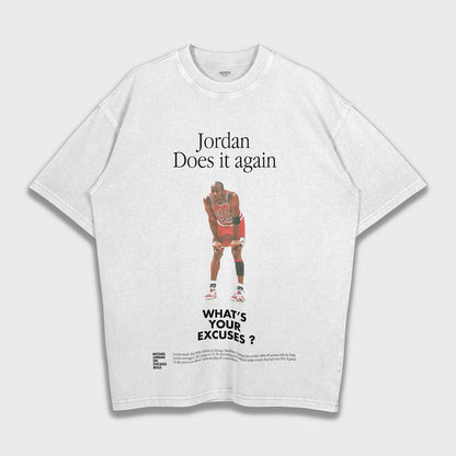 Michael Jordan - Loose Fit Heavyweight T-Shirt