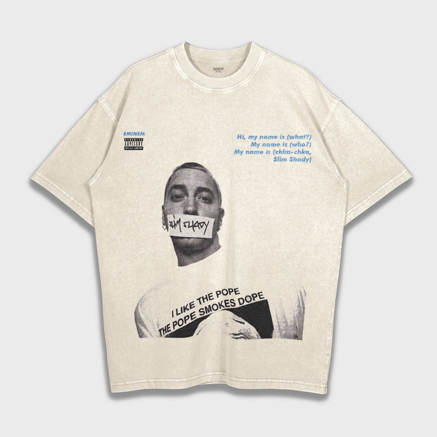 Eminem - Loose Fit Heavyweight T-Shirt