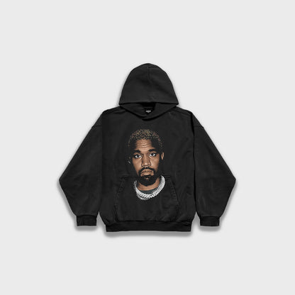 Kanye West - Loose Fit Heavyweight Hoodie