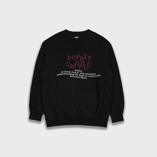 Critical thinking - Loose Fit Heavyweight Sweatshirt