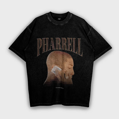 Pharrell Williams - تي شيرت فضفاض وثقيل