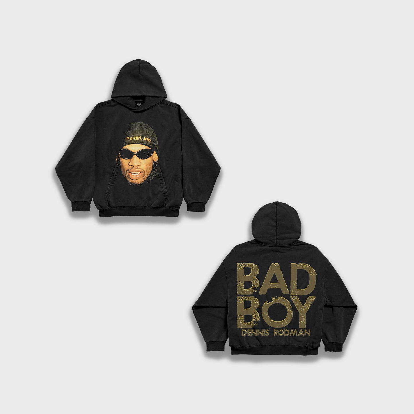 NBA Dennis Rodman - Heavy Loose Hoodie