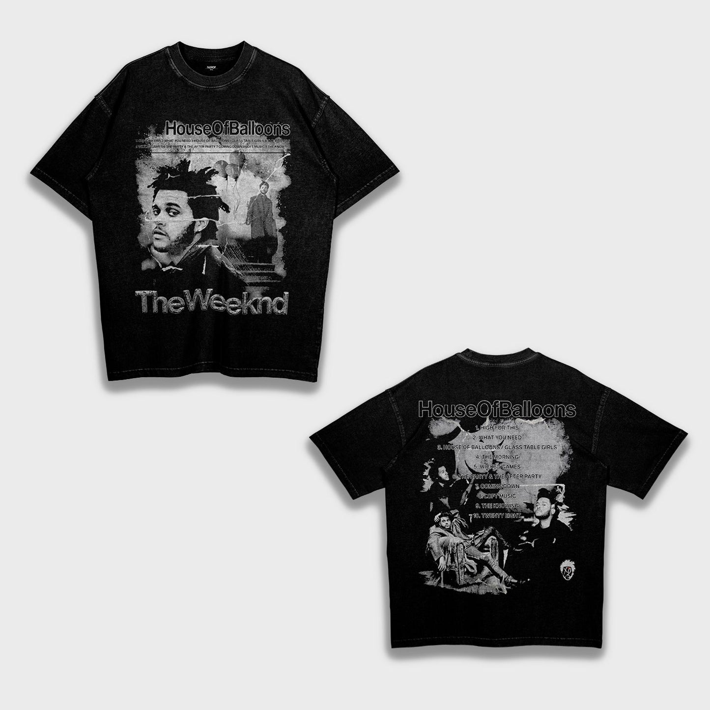 The Weeknd - Loose Fit Heavyweight T-Shirt