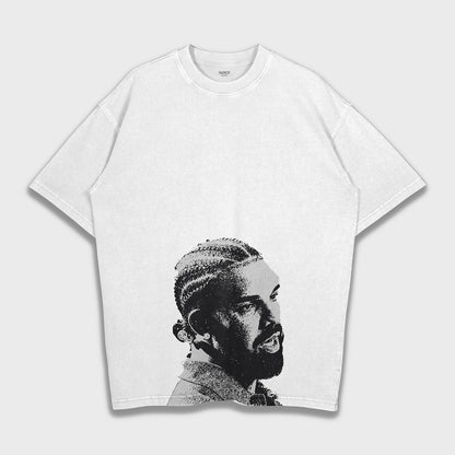 Drake - Loose Fit Heavyweight T-Shirt