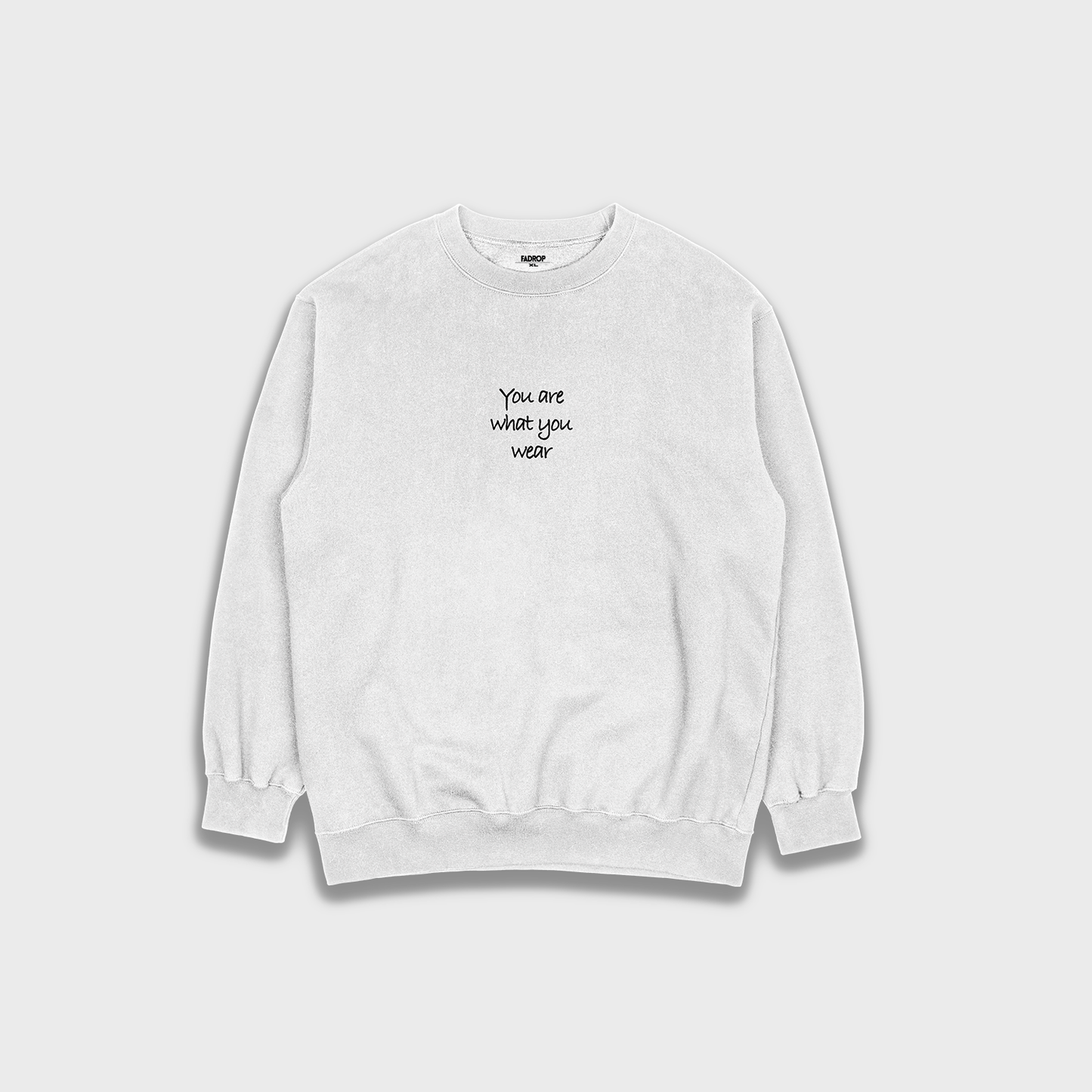 You are what you wear - Loose Fit Heavyweight Sweatshirt