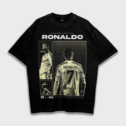 Cristiano Ronaldo - Loose Fit Heavyweight T-Shirt