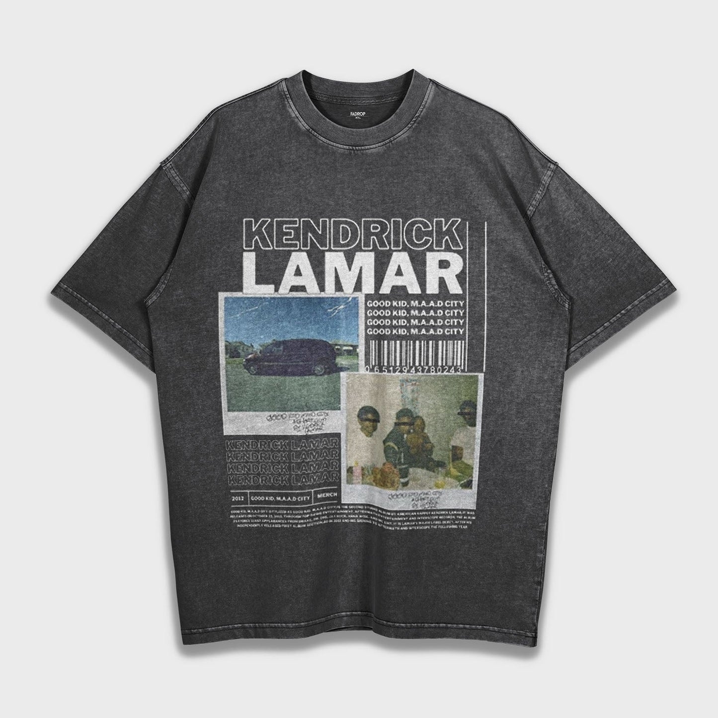 Kendrick Lamar - Loose Fit Heavyweight T-Shirt