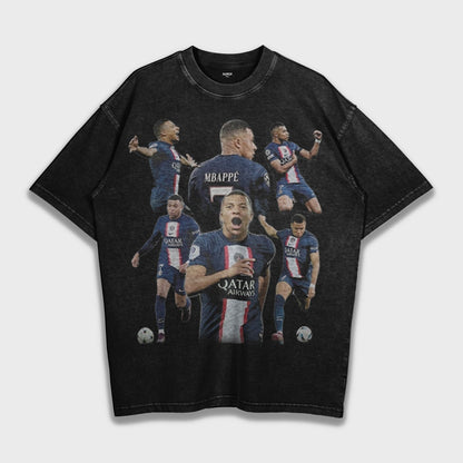 Kylian Mbappé - Loose Fit Heavyweight T-Shirt