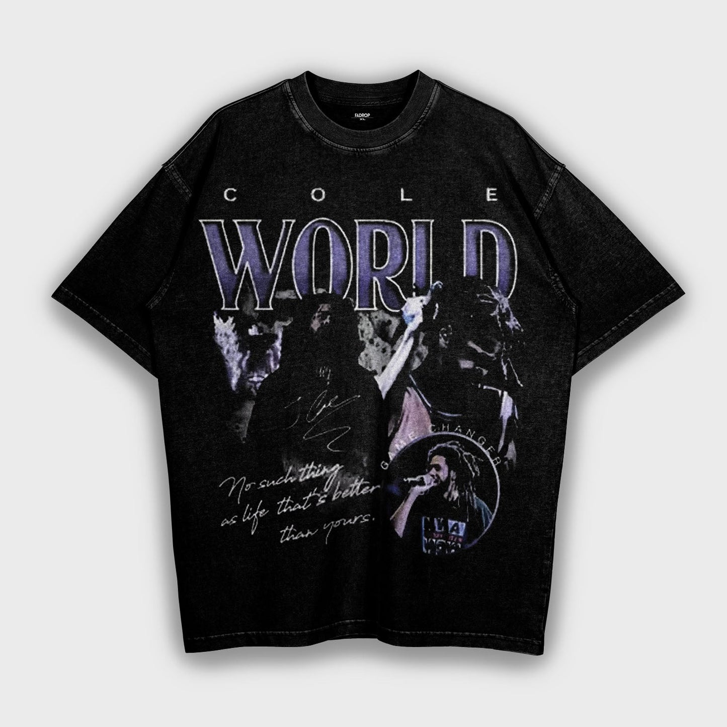 J. Cole - Loose Fit Heavyweight T-Shirt