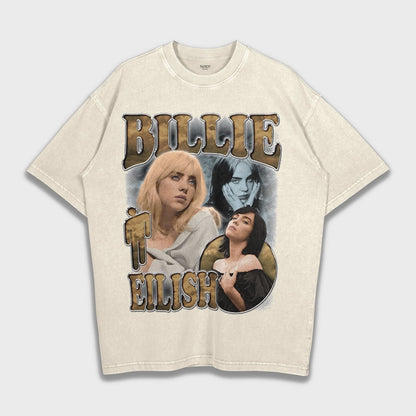 Billie Eilish - Loose Fit Heavyweight T-Shirt