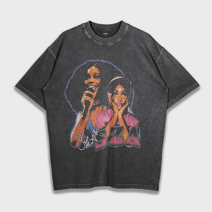 SZA - Loose Fit Heavyweight T-Shirt