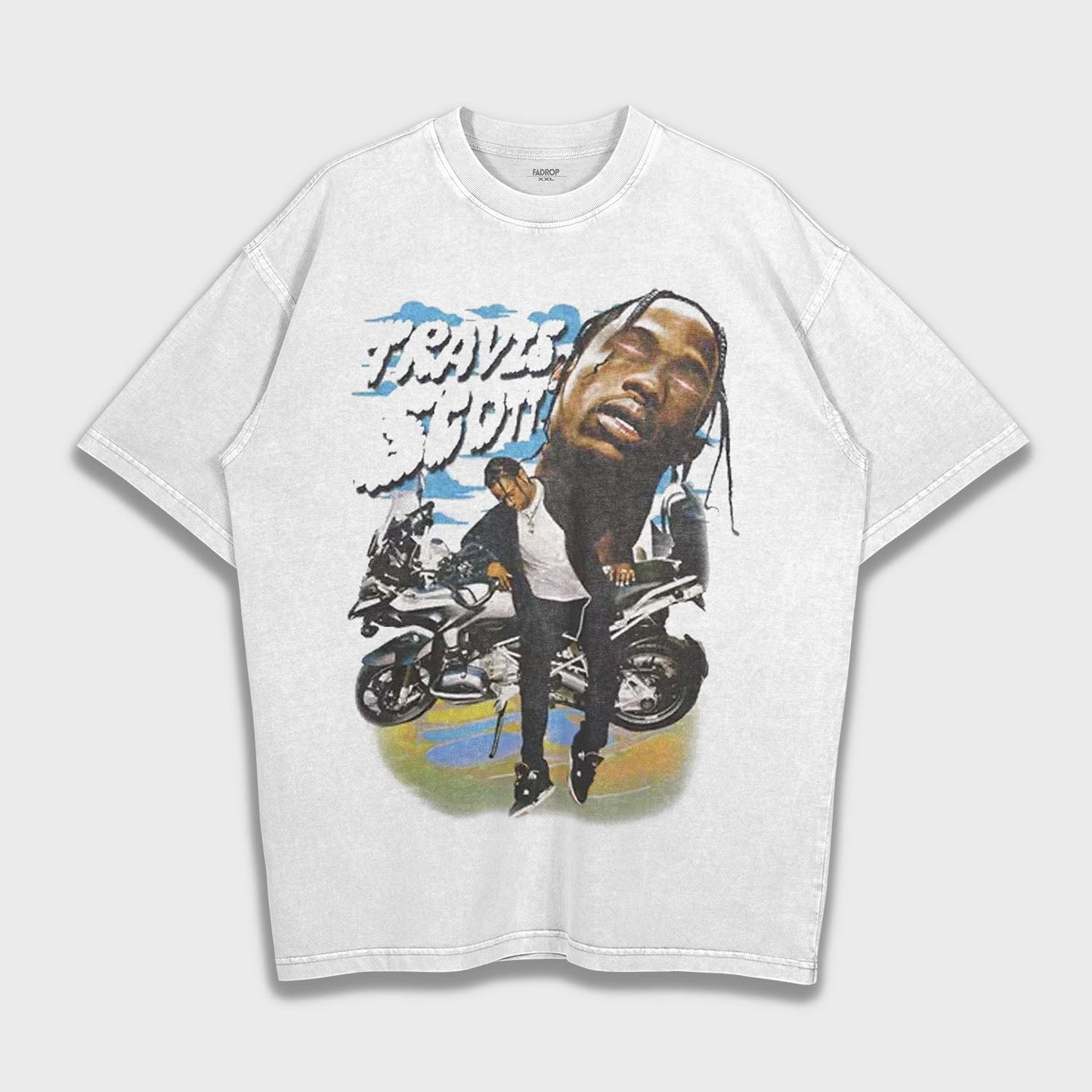 Travis Scott - Loose Fit Heavyweight T-Shirt