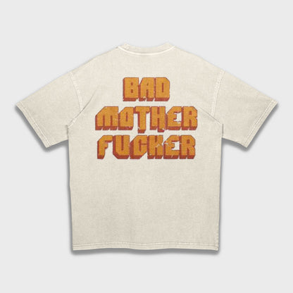Pulp Fiction Movie Jules Winnfield (Samuel L. Jackson) - Loose Fit Heavyweight T-Shirt