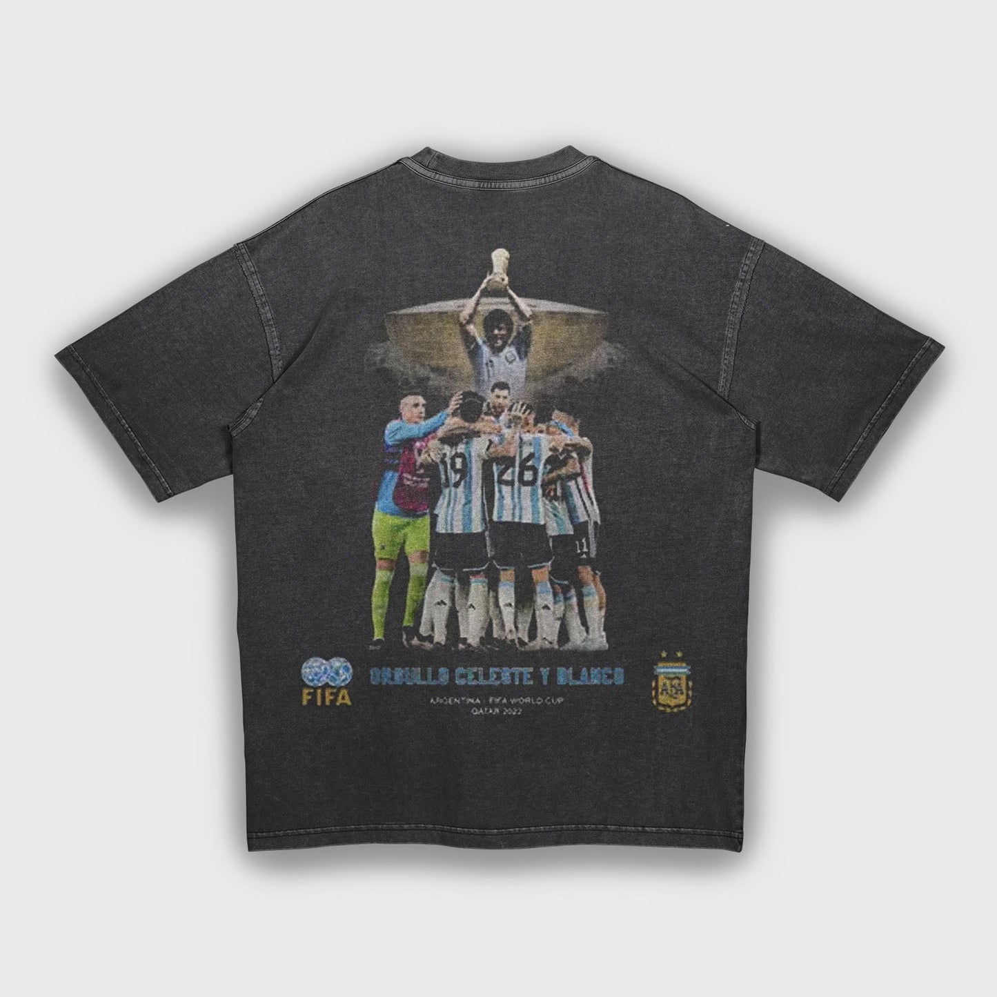 Lionel Messi - Loose Fit Heavyweight T-Shirt