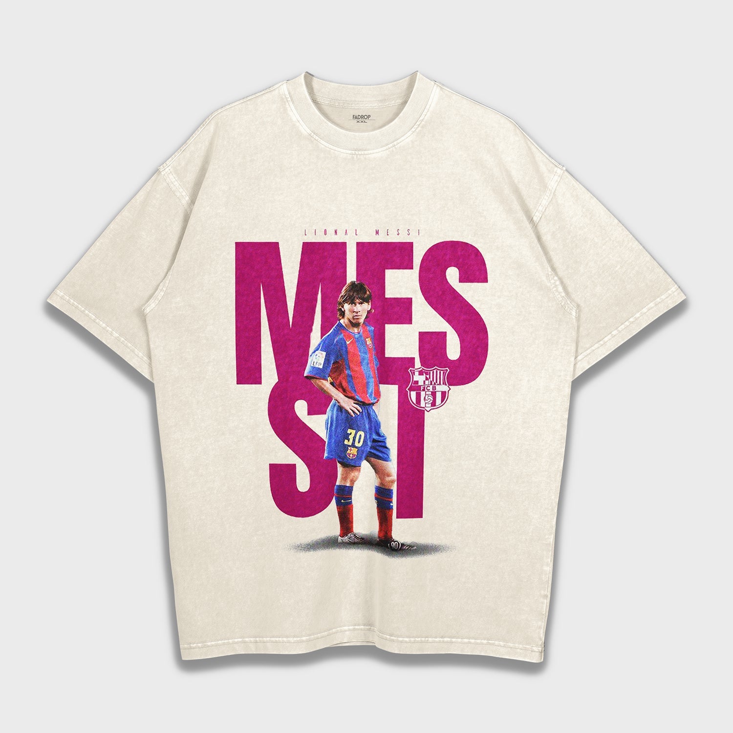 Lionel Messi - Loose Fit Heavyweight T-Shirt