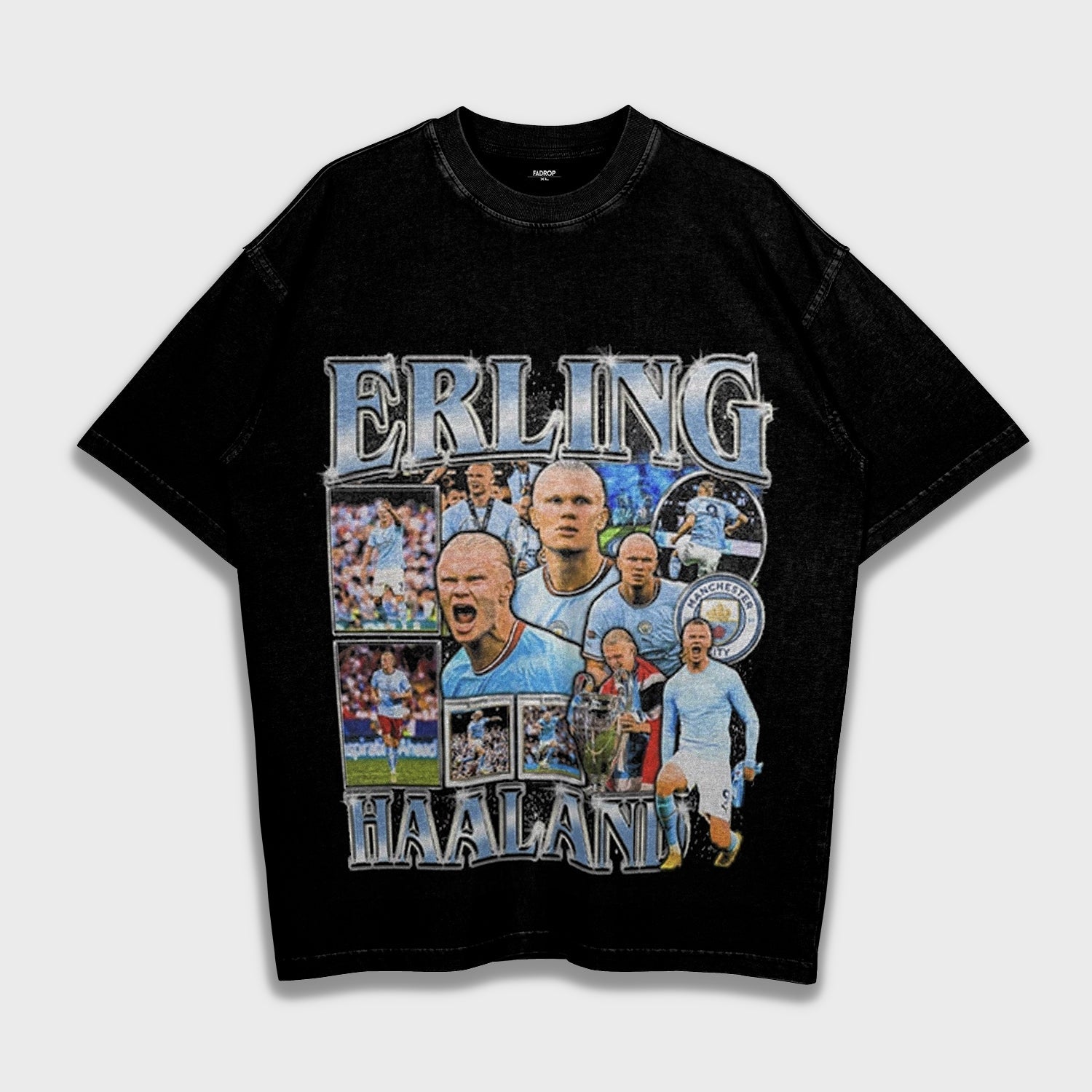 Erling Haaland - Loose Fit Heavyweight T-Shirt
