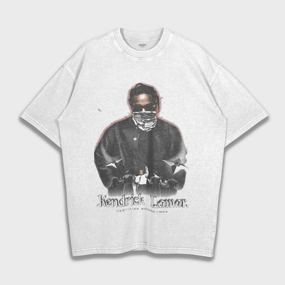 Kendrick Lamar NOT LIKE US - Loose Fit Heavyweight T-Shirt