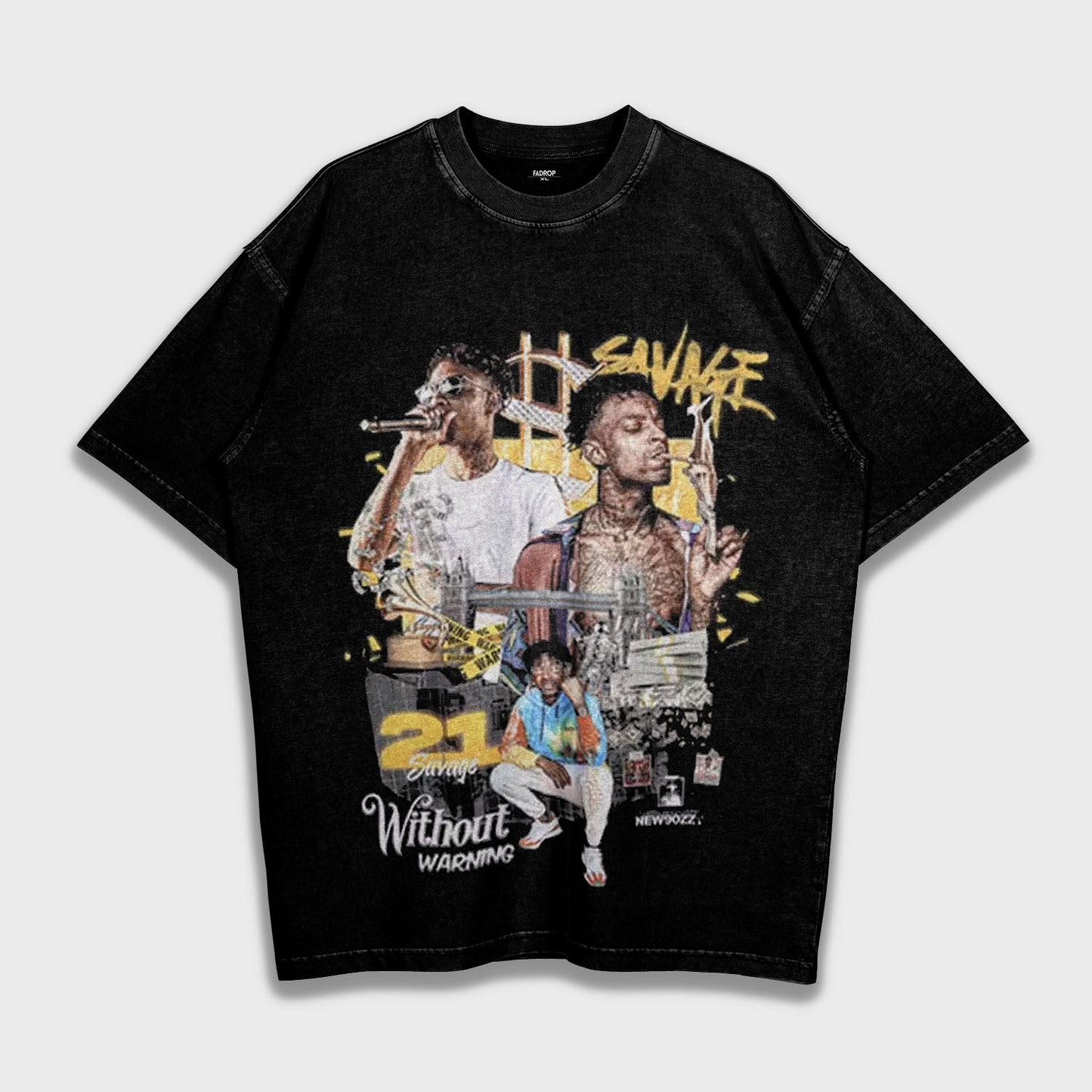 21 Savage - Loose Fit Heavyweight T-Shirt