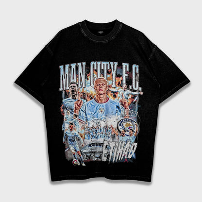 Erling Haaland - Loose Fit Heavyweight T-Shirt