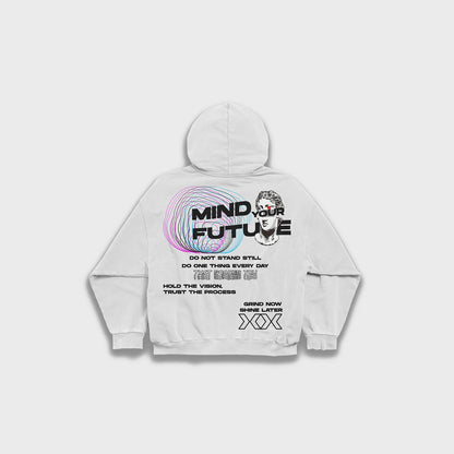 Mind your future - Loose Fit Heavyweight Hoodie