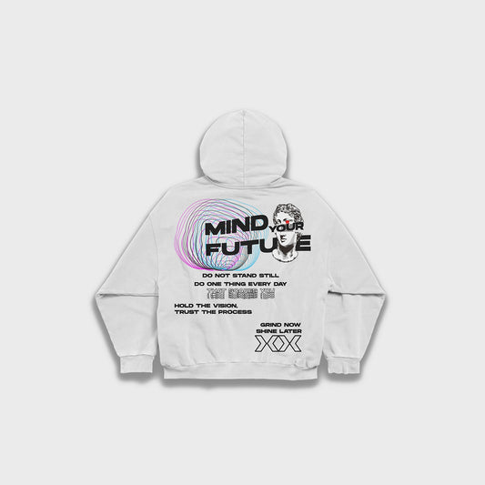Mind your future - Loose Fit Heavyweight Hoodie
