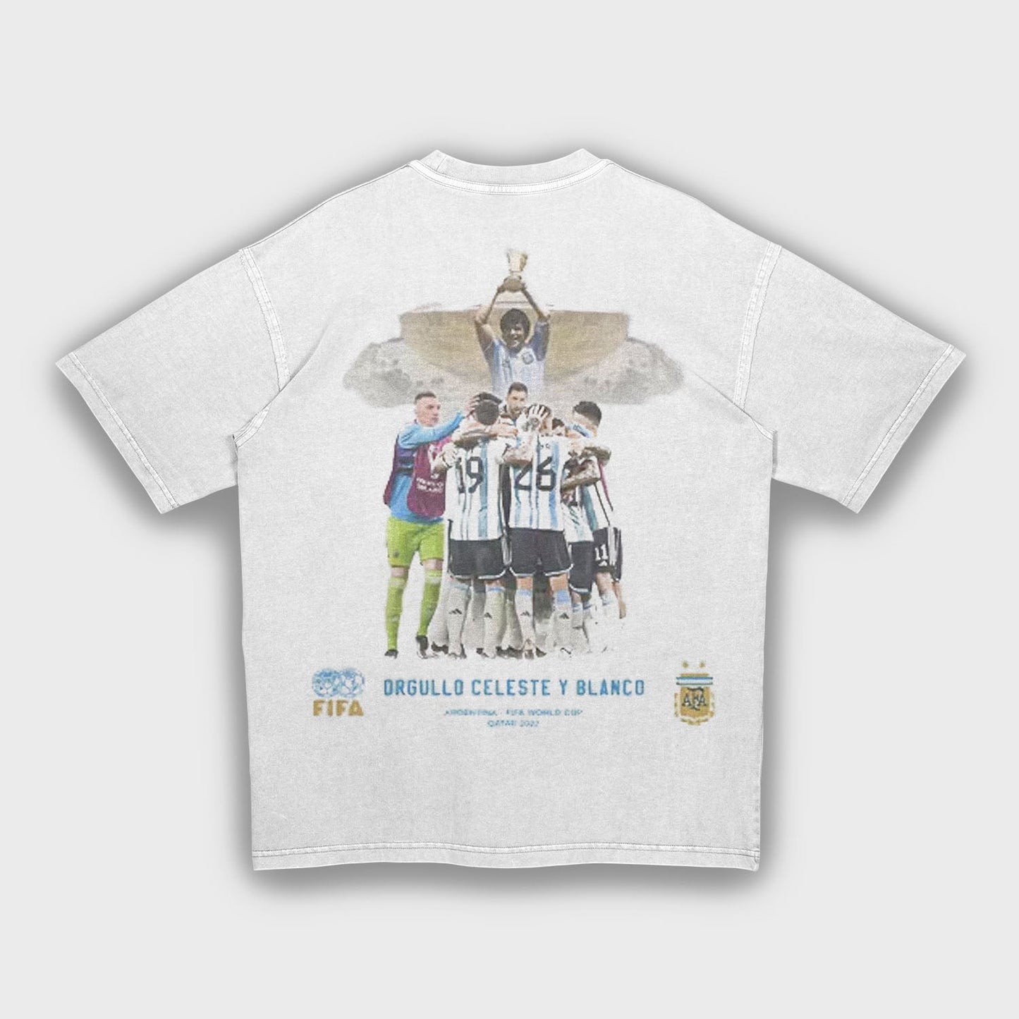 Lionel Messi - Loose Fit Heavyweight T-Shirt