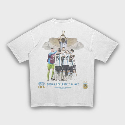 Lionel Messi - Loose Fit Heavyweight T-Shirt