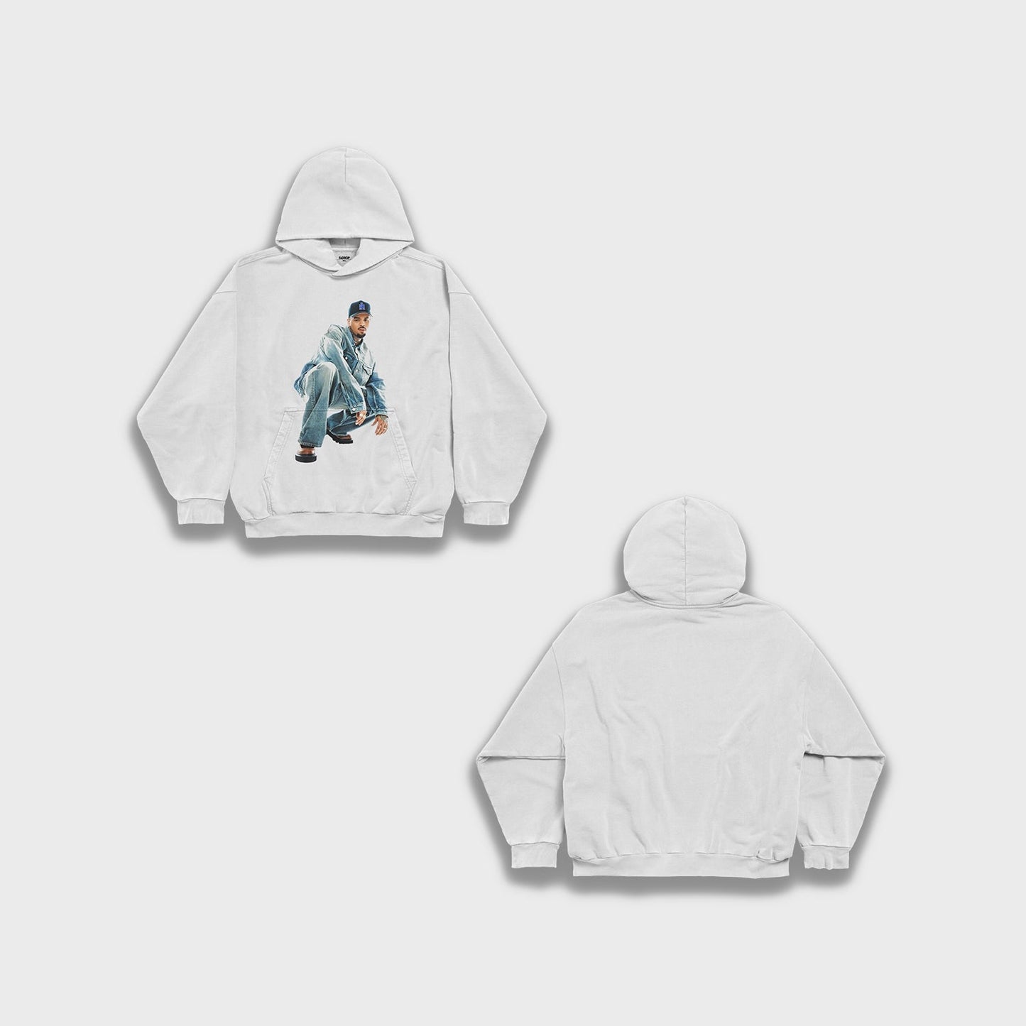 Chris Brown - Loose Fit Heavyweight Hoodie