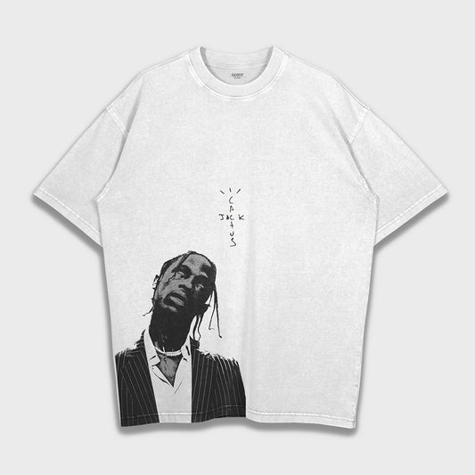 Travis Scott - Loose Fit Heavyweight T-Shirt