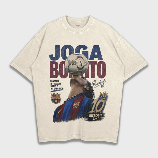 Ronaldinho Gaúcho - Loose Fit Heavyweight T-Shirt
