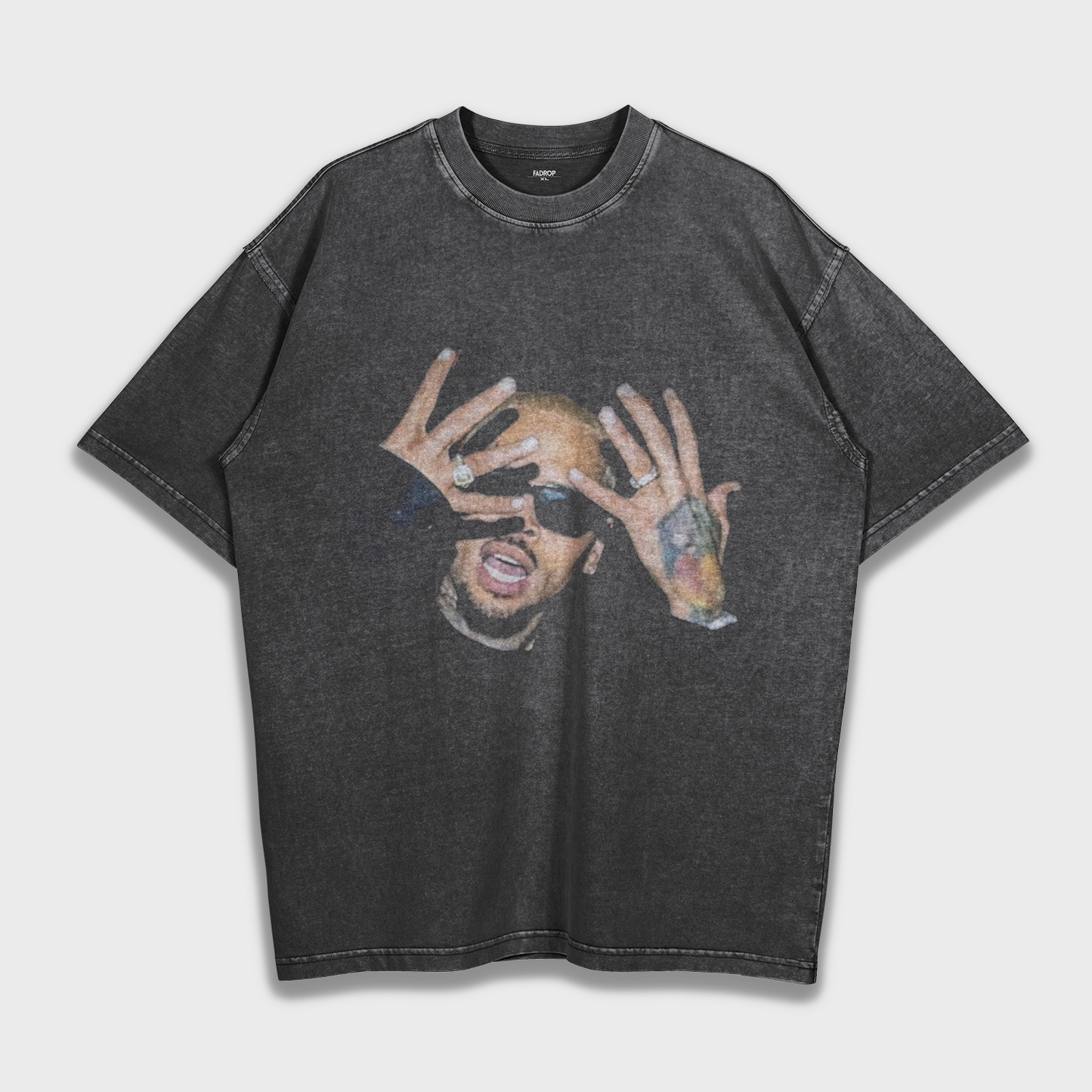 Chris Brown - Loose Fit Heavyweight T-Shirt